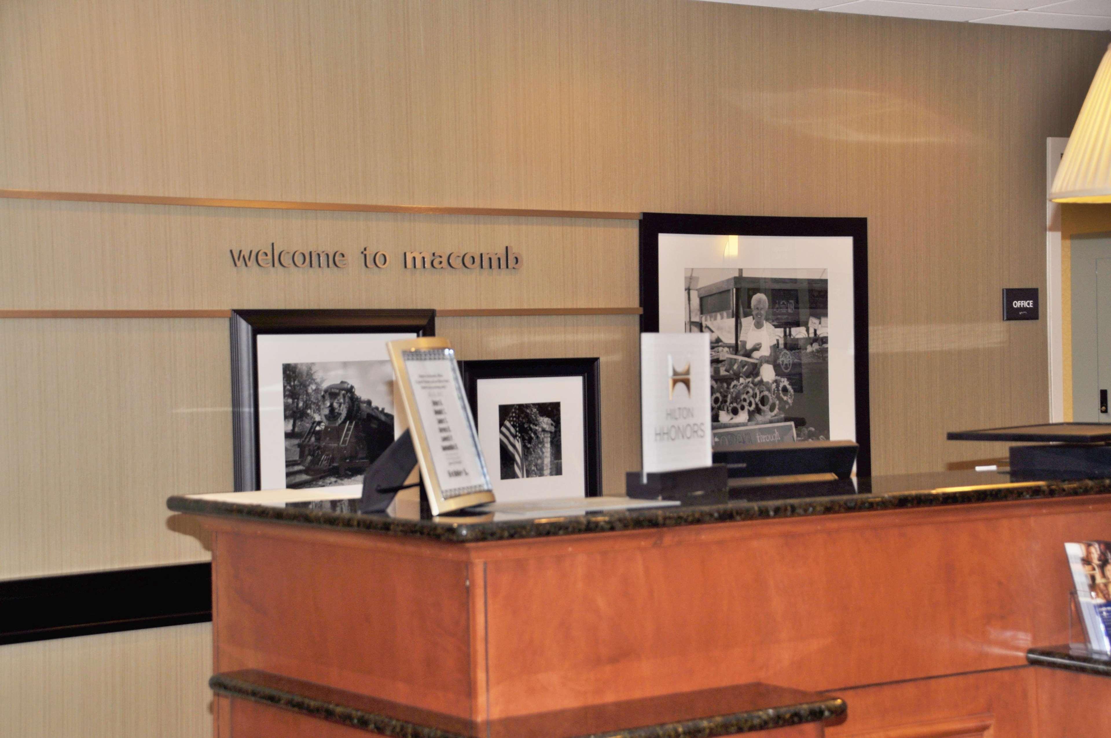 Hampton Inn Macomb Exterior foto